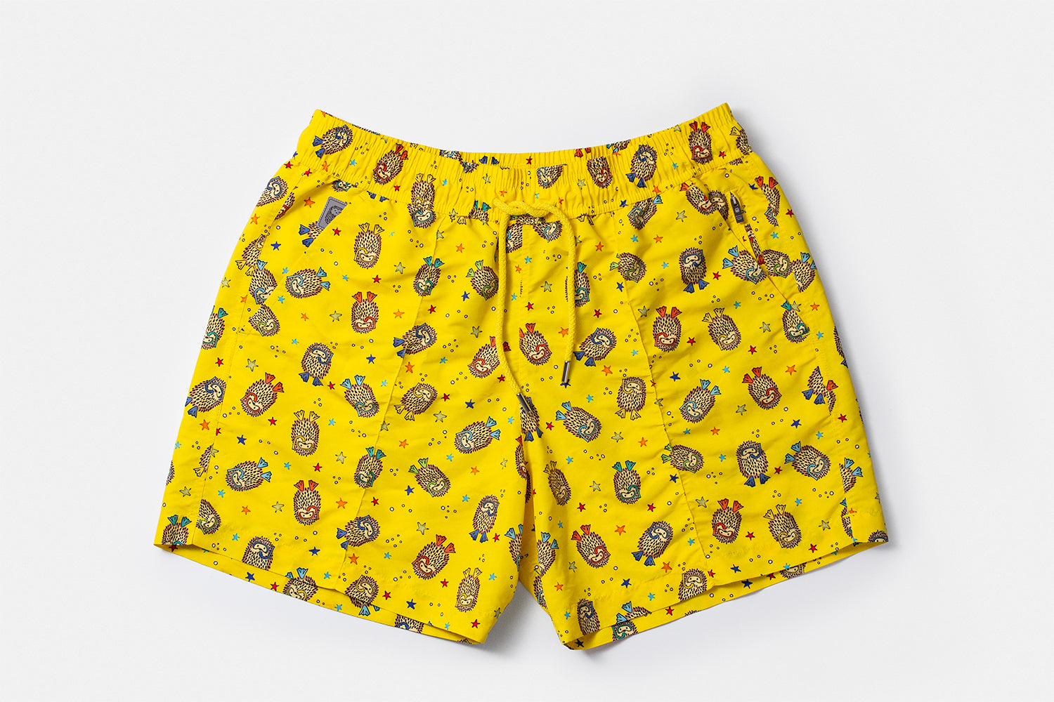 YAKUSHIMA Men's Edition flagship luxury swim shorts by Piccolo Riccio crafted in Spain